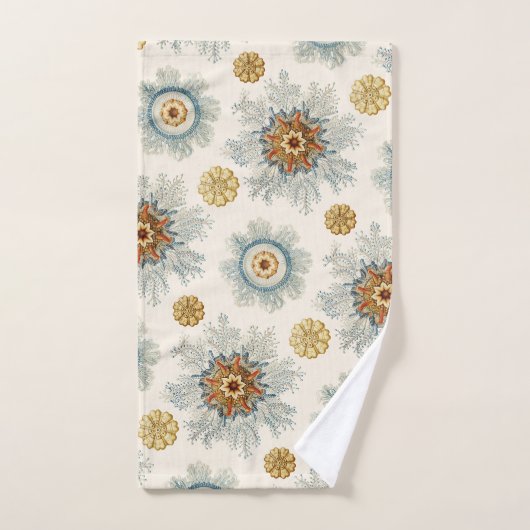 Coral Mandala Pattern Bad Handdoek (Handdoek)