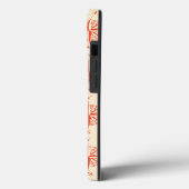 Coral Nautical Sailing Compass Case-Mate iPhone Case (Achterkant / Links)