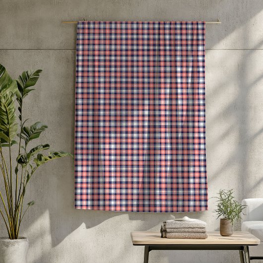 Coral Navy Jetez une couverture élégante et confor