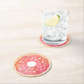 Coral Oranje Donut Onderzetters (Insitu)