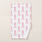 Coral Pineapple Pattern Bad Handdoek (Handdoek)