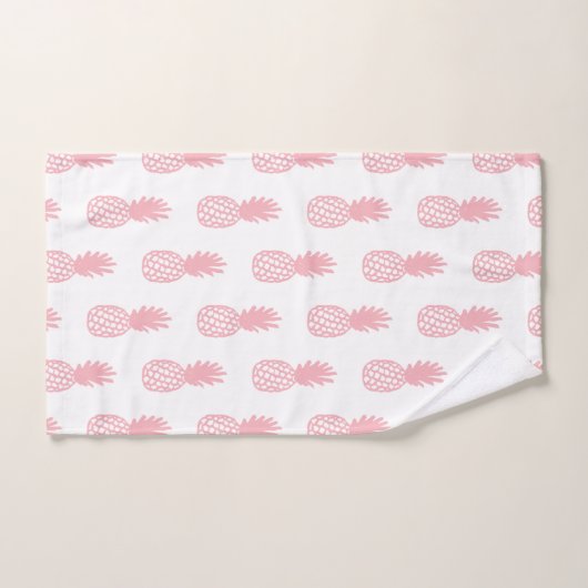 Coral Pineapple Pattern Bad Handdoek (Handdoek)