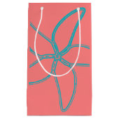 Coral Pink Starfish Petit sac cadeau (Devant)