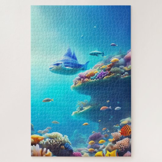 Coral Reef 1014 pièce Jigsaw Puzzle (Vertical)