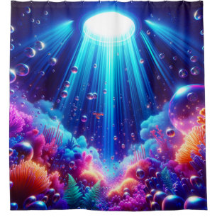 Coral Reef Sanctuary - onderwaterelegantie Douchegordijn
