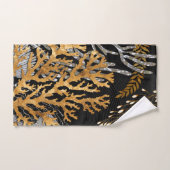 Coral Reef - Symphonie or et perle (Serviette à main)