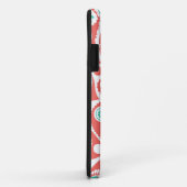 Coral Retro Paisley Pattern Case-Mate iPhone Case (Achterkant/rechts)