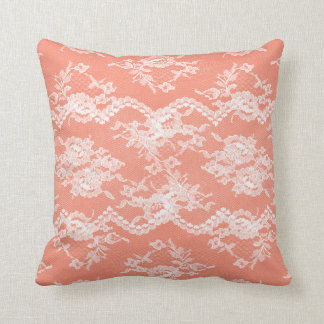 Coral Romantic Lace Kussen