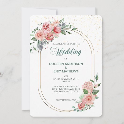 Coral Roos Double Lijst Weddenschap Kaart (Voorkant)