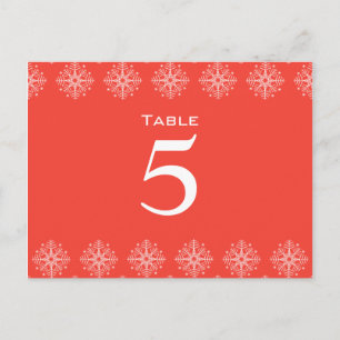Coral rose + flacons blancs Numéro de table du mar