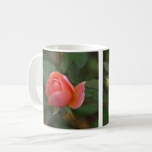 Coral Rose Mug (Devant gauche)