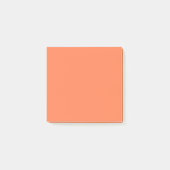 Coral Square Post-it Notes (Voorkant)