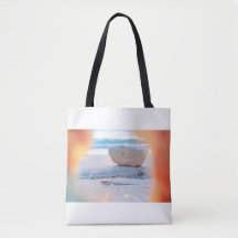 Coral Uitzicht Beach Canvas tas
