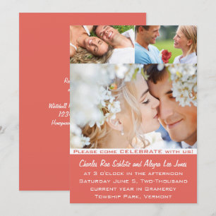 Coral Vos invitations de mariage photo