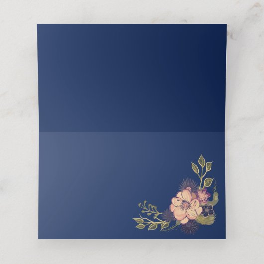 Coral Wedding (Binnenkant ongevouwen)