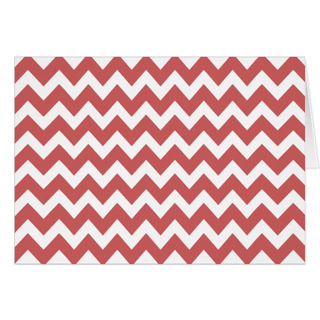 Coral Zigzag Chevron Stripes (Devant horizontal)