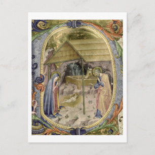 Corale / Graduale nr.5 Gesagoriseerd initiaal "P" Briefkaart