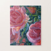 "Corale Rozen" Jigzaag Puzzle Legpuzzel (Verticaal)