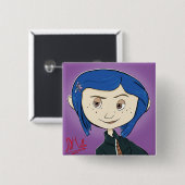 Coraline Film Button Pin (Voorkant /achterkant)
