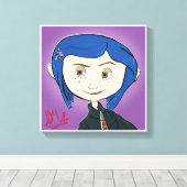 Coraline Film Canvas Wandkunst Afdruk (Insitu (Houten vloer))