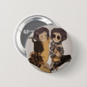 coraline knop ronde button 5,7 cm (Voorkant /achterkant)