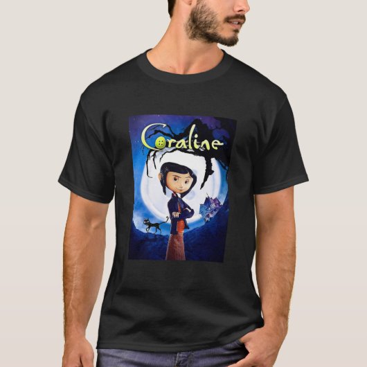 Coraline Movie Classic T-shirt (Devant)