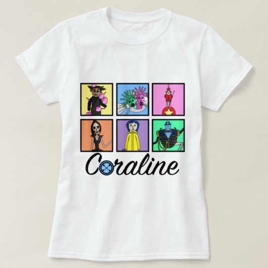 Coraline T-shirt (Design voorkant)