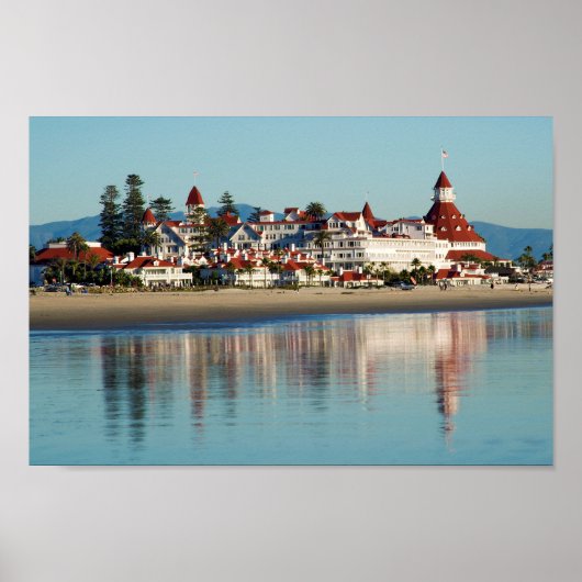 Coranado Beach Poster (Voorkant)