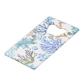 Coraux dessinés à la main : motif sous-marin. (Dos Angle)