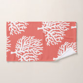 Coraux et coraux de la mer Blanche modernes (Serviette à main)