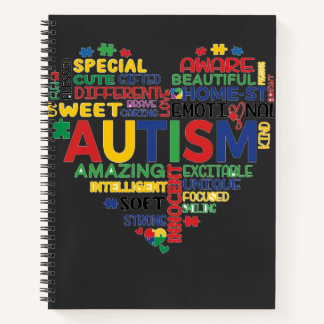  corazon autismo notitieboek