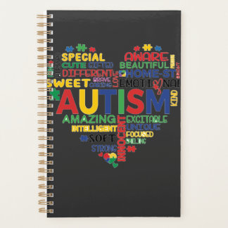 corazon autismo planner