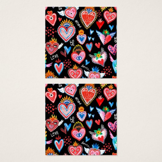 Corazones mexicanos (Devant & derrière)