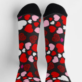 corazones-patroon sokken (Top)