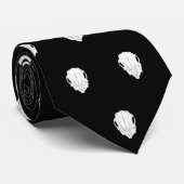 Corbata Calavera Conejo Stropdas (Opgerold)