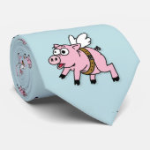 Corbata Cerdito Volador Stropdas (Opgerold)