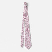 Corbata con manchas de flores lindas stropdas (Achterkant)