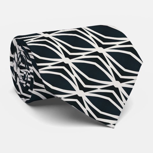 Corbata de estilo masculino moderno rayas stropdas (Opgerold)