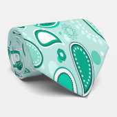 Corbata dibujo de color pastel verde elegante stropdas (Opgerold)
