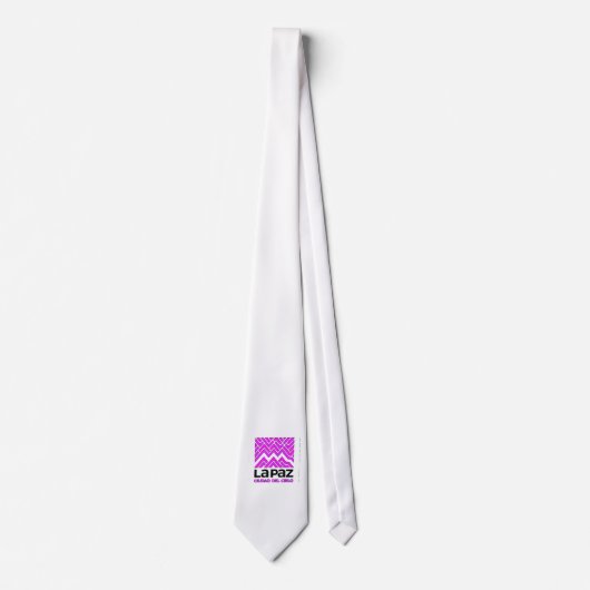 Corbata La Paz ciudad del cielo Stropdas (Voorkant)