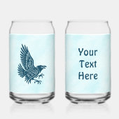 Corbeau bleu dansant (Recto)