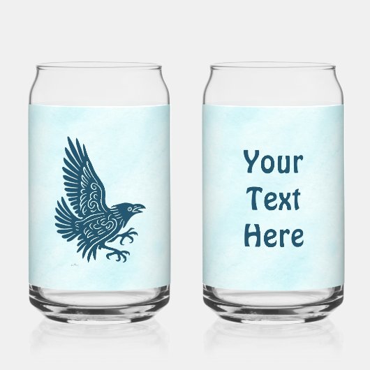 Corbeau bleu dansant (Recto)