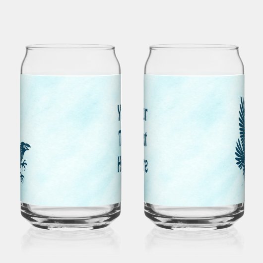 Corbeau bleu dansant (Gauche)