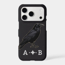 Corbeau doré Luxe sombre Oiseau mystérieux Affirma