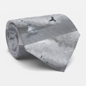 Corbeau et Cravate météorologique (Roulé)