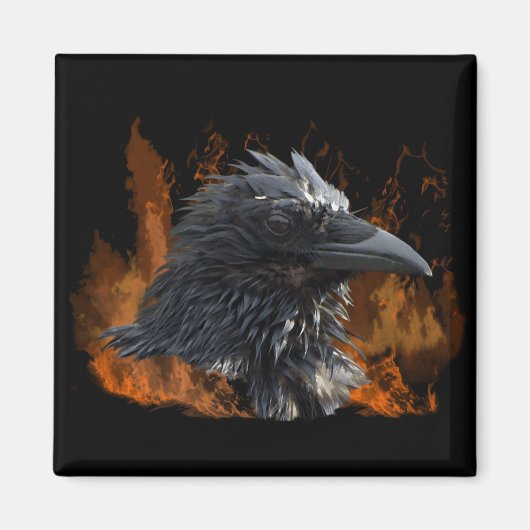 Corbeau Magnet (Devant)