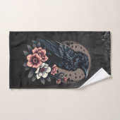 Corbeau noir (Serviette à main)