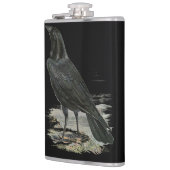 Corbeau noir Personnaliser le nom Flacon (Gauche)