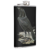 Corbeau noir Personnaliser le nom Flacon (Droite)