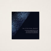 Corbeau Parties scintillant noire Geo Heart Clip É (Dos)